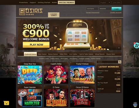 Обзор ОнлайнКазино Osiris  Честный обзор от Casino Guru